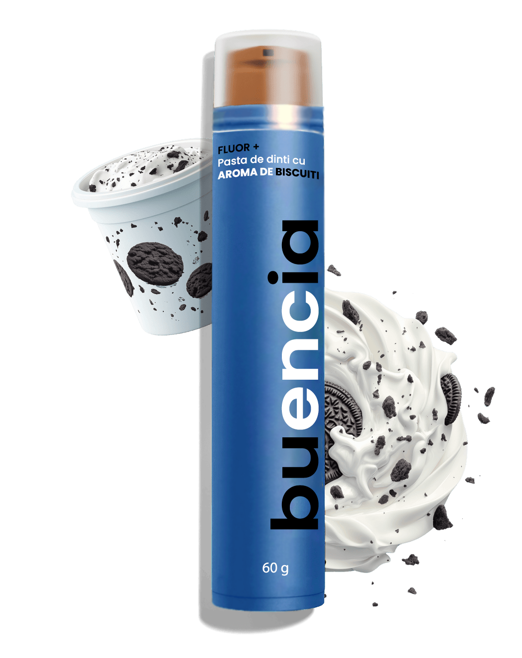 Οδοντόκρεμα με διαφορετικές γεύσεις